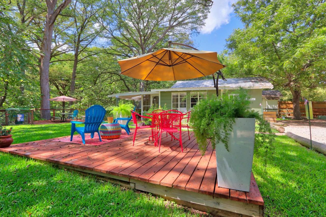 Creekside Cabins - The Getaway Villa Wimberley Kültér fotó